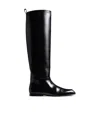Khaite Colt Knee High Boots In Black