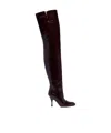 Khaite Colt Knee-high Boots In Black