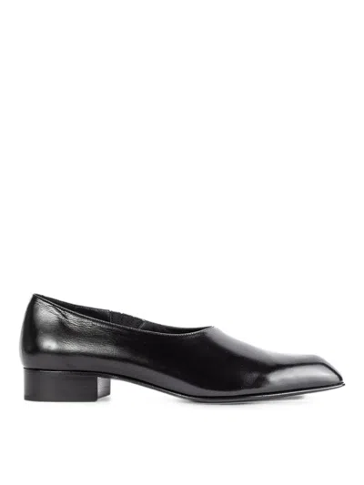 Khaite Colt Slip On Loafer In Black