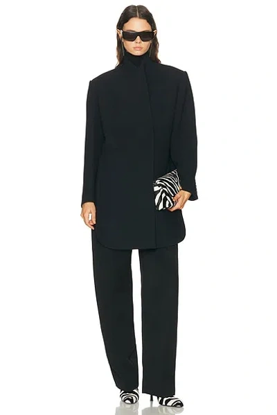 Khaite Comelle Coat In Blue