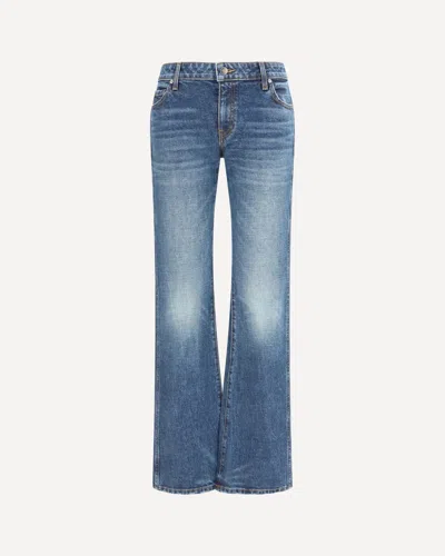 Khaite Conforti Straight-leg Jeans In Blue