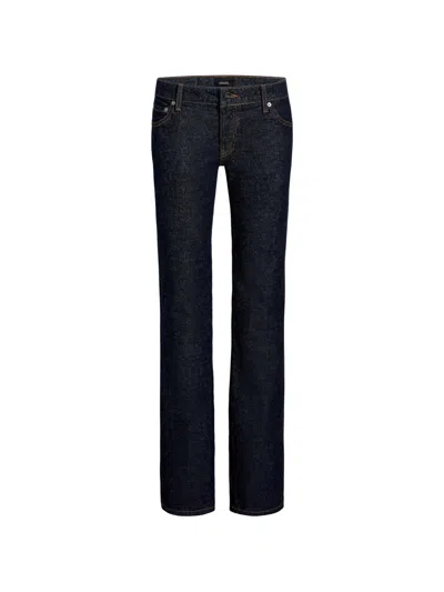Khaite Conforti Jeans In Blue