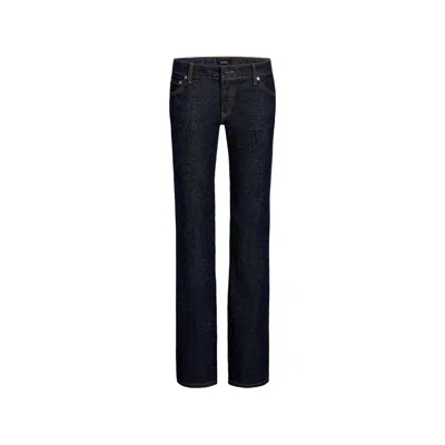 Khaite Conforti Jeans In Blue