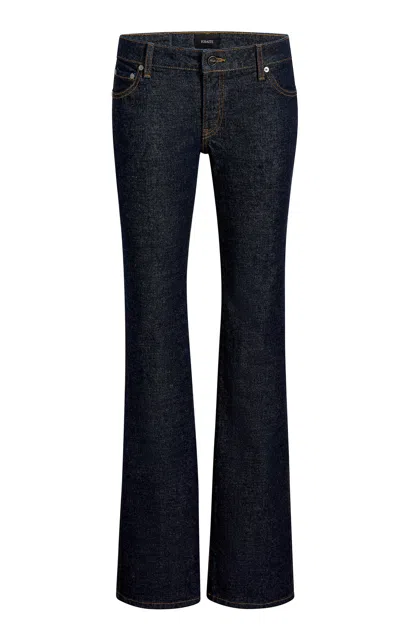Khaite Conforti Stretch Jeans In Blue