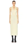 Khaite Coraline Dress In Yuzu