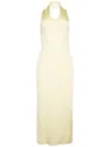 Khaite Coraline Dress In Yellow