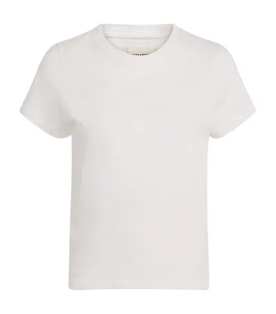 Khaite Cotton Jersey Emmylou T-shirt In White