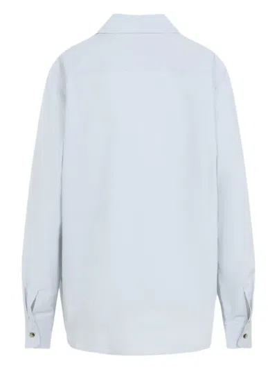 Khaite Cotton Shirt In White