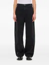Khaite Cotton Slashed-pocket Jeans