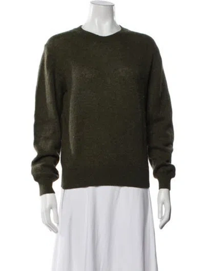 Pre-owned Khaite Crew Neck Sweater In Green