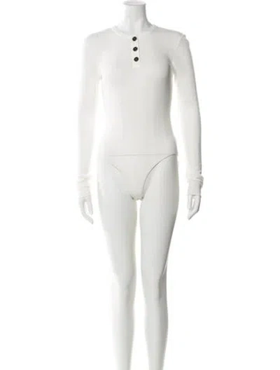 Pre-owned Khaite Crew Neck Sweater In Neutral