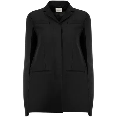 Khaite Crittan Blazer In Black