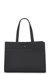 Khaite Womens Black Crosby Leather Top-handle Bag In Black