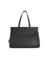 Khaite Womens Black Crosby Leather Top-handle Bag