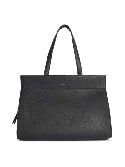 Khaite Crosby Black Leather Bag