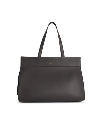 Khaite 'crosby' 'espresso' Leather Bag In Brown