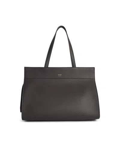 Khaite 'crosby' 'espresso' Leather Bag In Brown