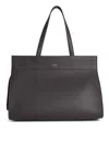 Khaite Crosby  Leather Bag In Brown