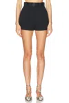 Khaite Cullen Short In Black