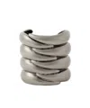 Khaite Cyclone Silver-tone Cuff In Silver