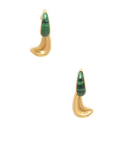 Khaite Cyclone Gold-plated Drop Earrings