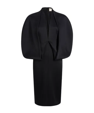 Khaite Dakota Dress In Black