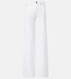 Khaite Danielle Straight-leg Jeans In White