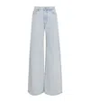 Khaite Light Blue Denim Dane Jeans<br/> In Blue