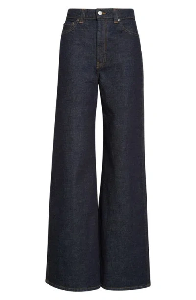 KHAITE KHAITE DANE HIGH WAIST WIDE LEG JEANS