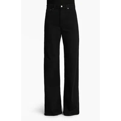 Khaite Dane High Waist Wide Leg Jeans In Carlyle