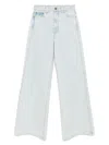 Khaite Light Blue Denim Dane Jeans<br/> In Blue