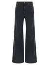 Khaite Dane Jeans In Black