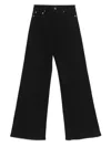 Khaite Belt-loop Jeans In Black