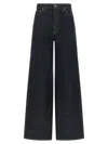 Khaite Dane Jeans In Black