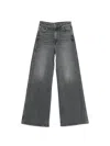 Khaite Stretch Denim Jeans In Gray