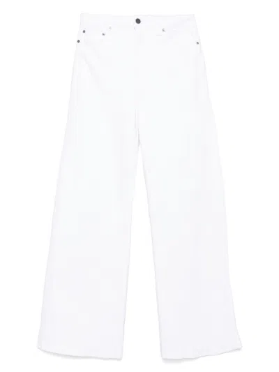 Khaite Dane Jeans - Women's - Polyurethane/cotton In White