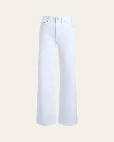 Khaite Dane Mid-rise Wide-leg Jeans