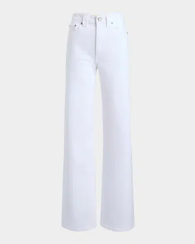 KHAITE DANE MID-RISE WIDE-LEG JEANS
