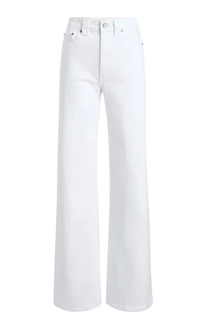KHAITE KHAITE DANE STRETCH HIGH-RISE WIDE-LEG JEANS