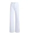 Khaite Danielle Straight-leg Jeans In White