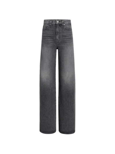 Khaite Dane Stretch Jeans In Gray