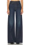 Khaite Dane High-rise Wide-leg Jeans In Blue