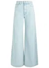 Khaite Light Blue Denim Dane Jeans<br/> In Denim