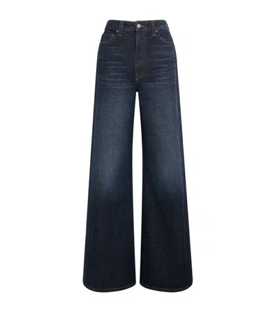 Khaite Dane Wide-leg Jeans In Multi