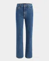 Khaite Daniella High-waisted Denim Jeans In Boone