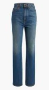 Khaite Danielle High-rise Skinny Jeans In Clear Blue