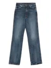 Khaite Danielle High-rise Jeans In Blue