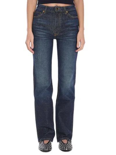Khaite Bonnie Women's Jeans In Blue
