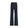 Khaite Danielle Jeans In Black