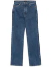 Khaite Danielle Jeans In Blau